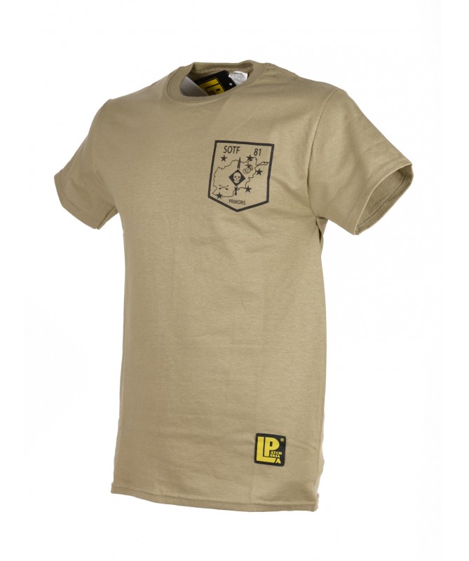 Purchase the La Patcheria Polo Shirt Marsoc Ana Commando SF tan