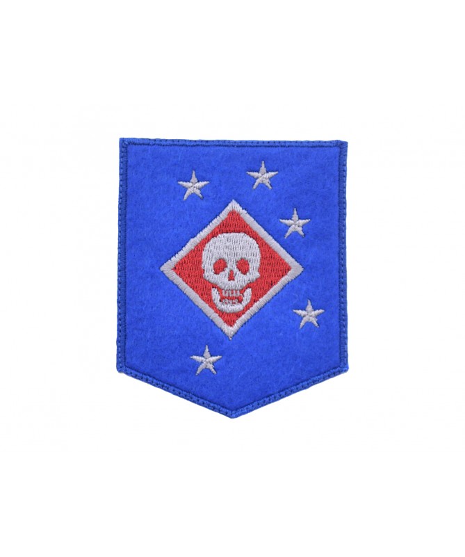 LA PATCHERIA Patch Marsoc Special Operations Command 9x9cm - Patch 100%  Ricamata con Velcro® Originale Velcro® Brand Hook Cucito sul Retro - Alta