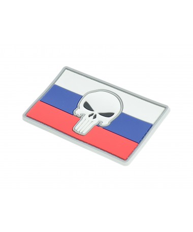 Bandiera Russia Teschio