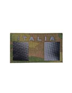 Italian Flag IR Multicam patch - LA PATCHERIA main