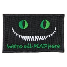 LA PATCHERIA: PJ We're All Mad Here Black