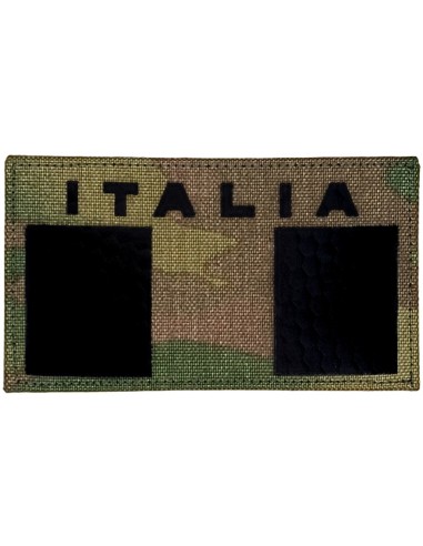 LA PATCHERIA: Italy Flag Laser-Cut IR MultiCam