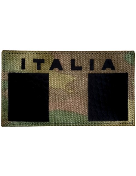 Bandiera Italia Taglio Laser IR MultiCam main scuro