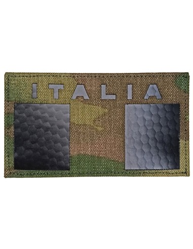 Bandiera Italia Taglio Laser IR MultiCam luminosità IR