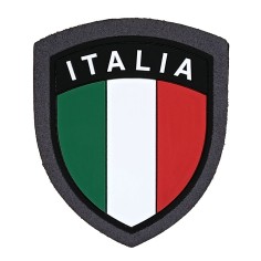 Scudetto Italia Grigio fronte