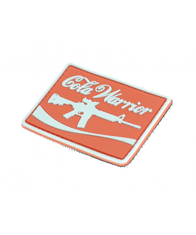 Rubber Patch "Cola Warrior" with VELCRO® brand hook PVC 